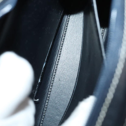 Christian Dior CD Shoulder bag Leather, BLACK, LEATHER, Shoulder bag