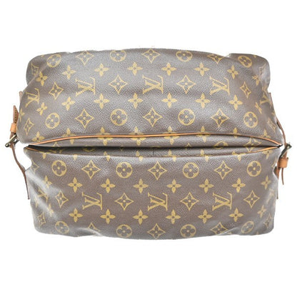 Louis Vuitton Saumur Handbag Monogram Canvas, Brown, Canvas, Shoulder Bag