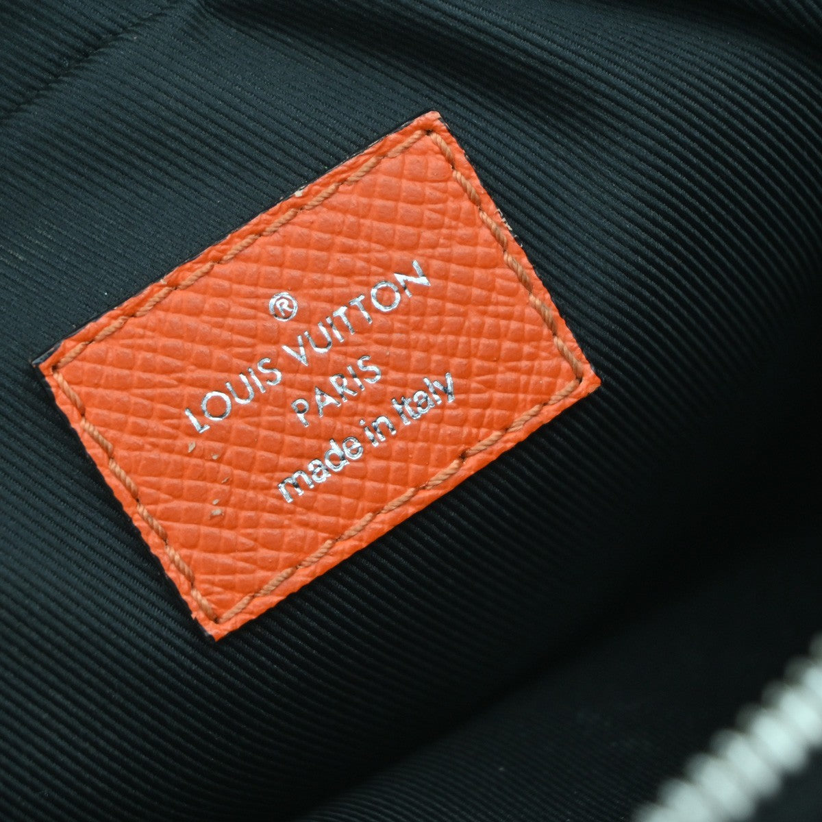 Louis Vuitton Outdoor Messenger Bag Monogram Taigarama, ORANGE, LEATHER, Crossbody bag