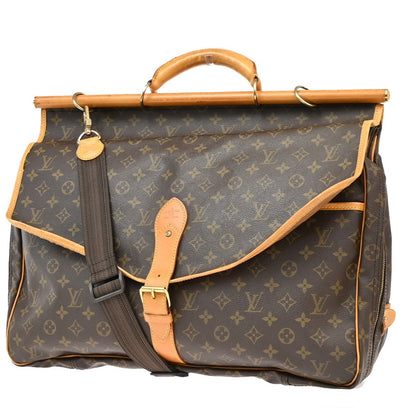 Louis Vuitton Sac Chasse Hunting Bag Monogram Canvas, Brown, Canvas, Travel Bag