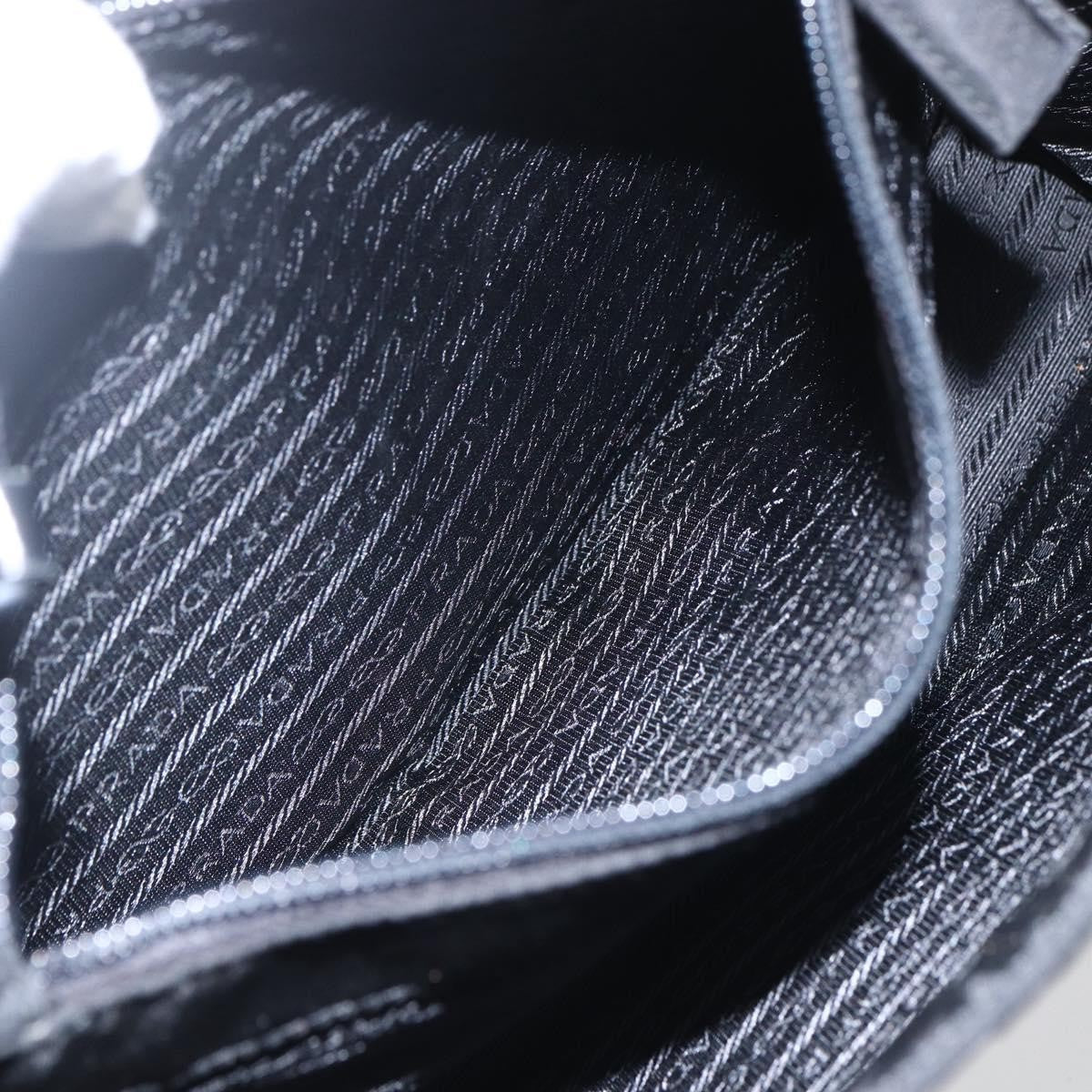 Prada Vintage Shoulder Bag Tessuto, BLACK, NYLON, Shoulder bag