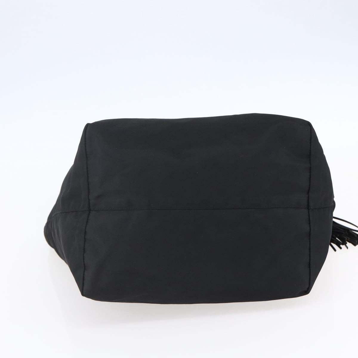 Prada Vintage Tote Nylon, BLACK, NYLON, Tote bag