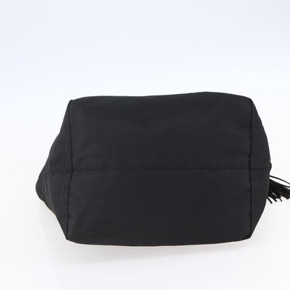 Prada Vintage Tote Nylon, BLACK, NYLON, Tote bag