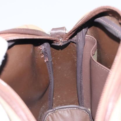 Burberry Nova check Shoulder bag Canvas, BEIGE, CANVAS, Shoulder bag