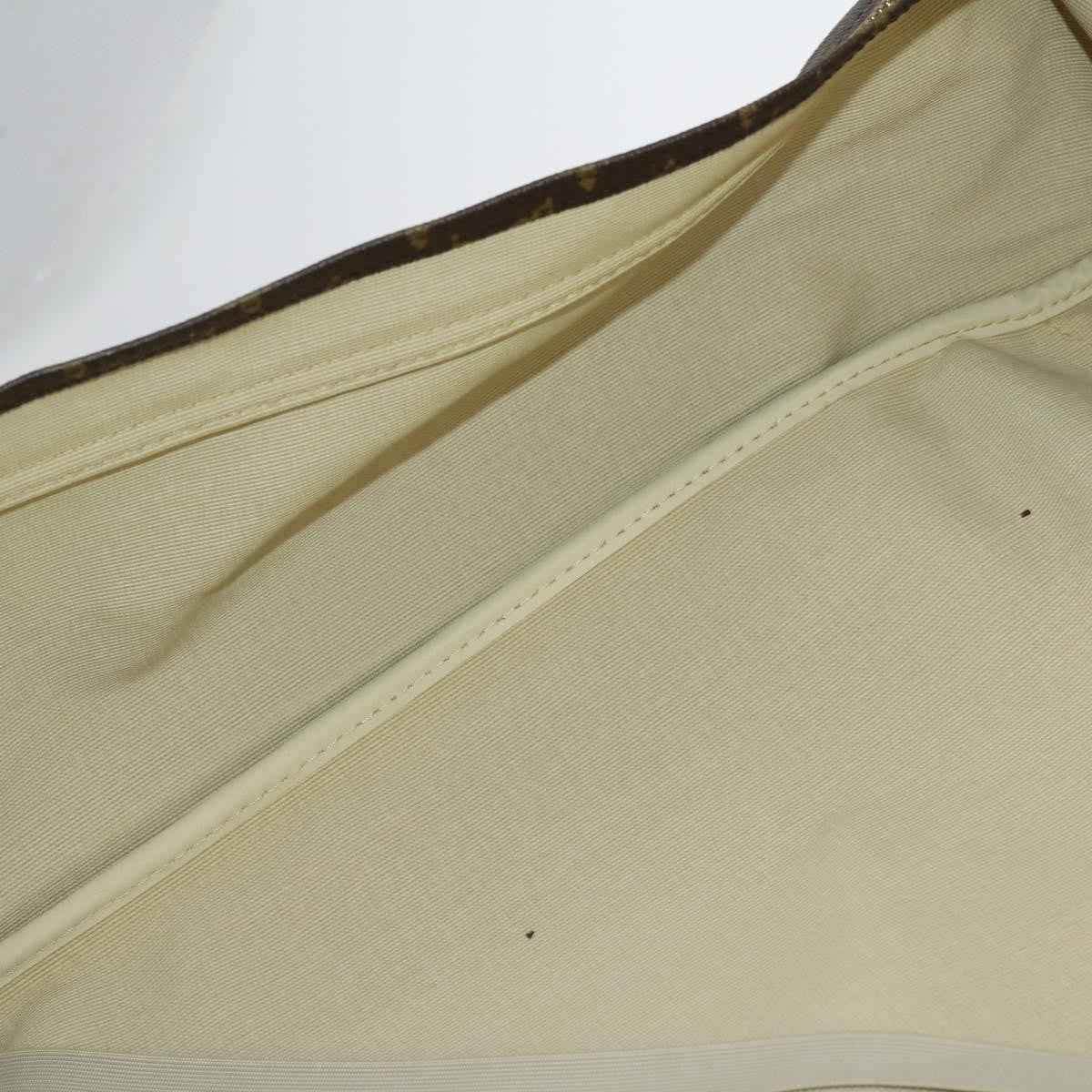 Louis Vuitton Sirius Handbag Monogram Canvas, BROWN, CANVAS, Travel bag