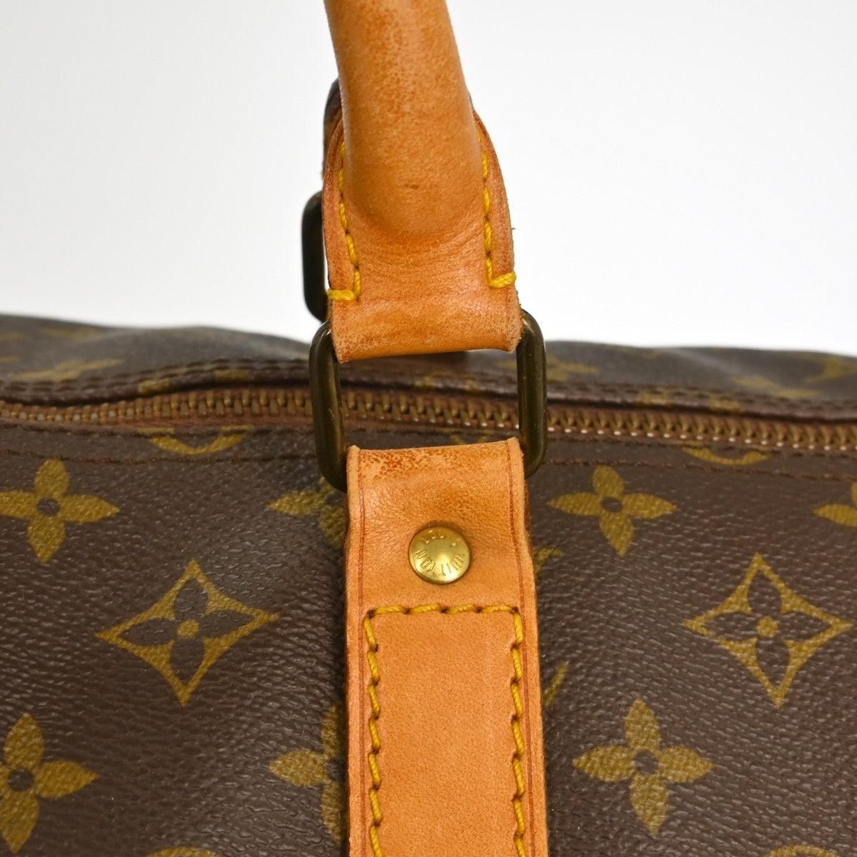 Louis Vuitton Keepall Bandouliere Bag Monogram Canvas, Brown, Canvas, Travel Bag