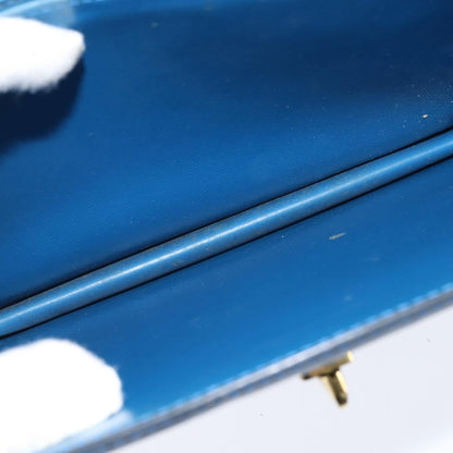 Louis Vuitton Capucines Shoulder Bag Epi Leather, BLUE, LEATHER, Shoulder bag