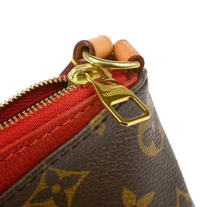 Louis Vuitton Pallas Tote Monogram Canvas with Leather, BROWN, CANVAS, Handbag