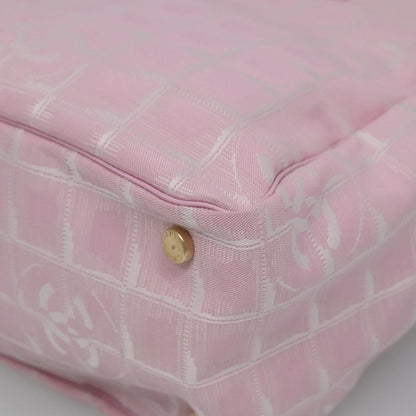 Chanel Travel Line Tote Nylon, PINK, NYLON, Tote bag