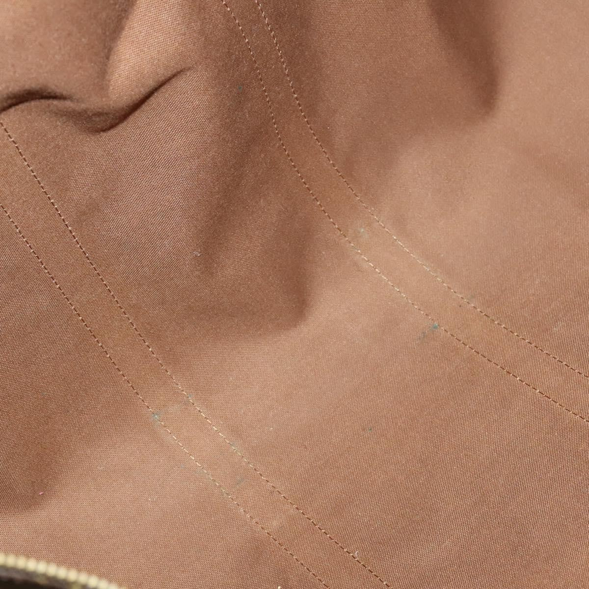 Louis Vuitton Keepall Bag Monogram Canvas, BROWN, CANVAS, Travel bag