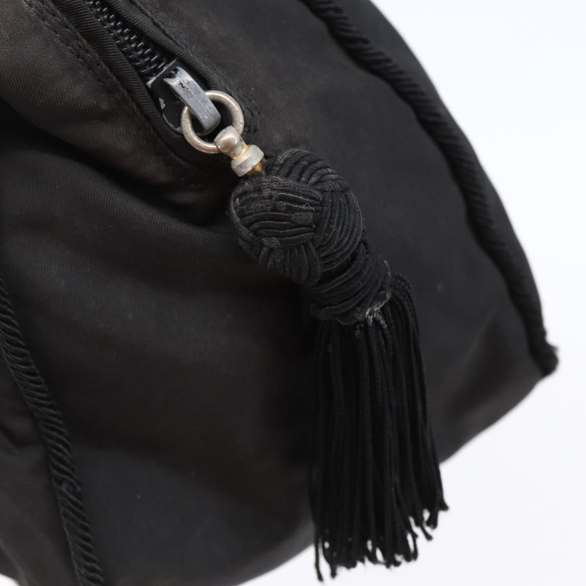 Prada Vintage Handbag Tessuto, BLACK, NYLON, Handbag