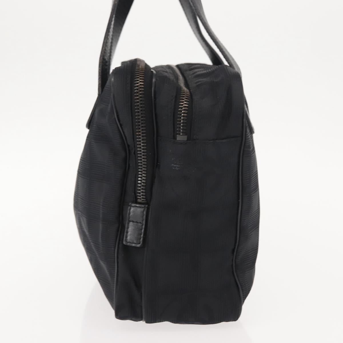 Chanel Travel Line Convertible Satchel Nylon, BLACK, NYLON, Handbag