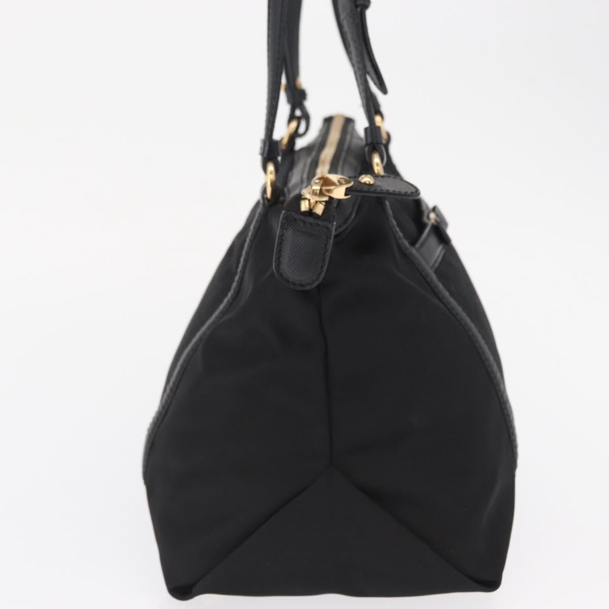 Salvatore Ferragamo Vala Handbag Nylon, BLACK, NYLON, Handbag