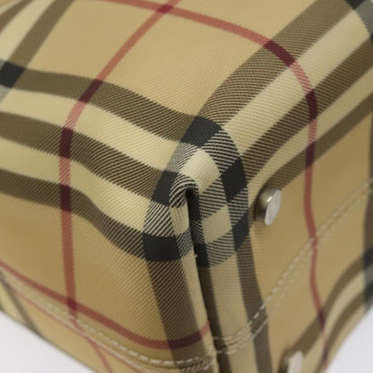 Burberry Nova Check Tote canvas check pattern, BEIGE, CANVAS, Tote bag
