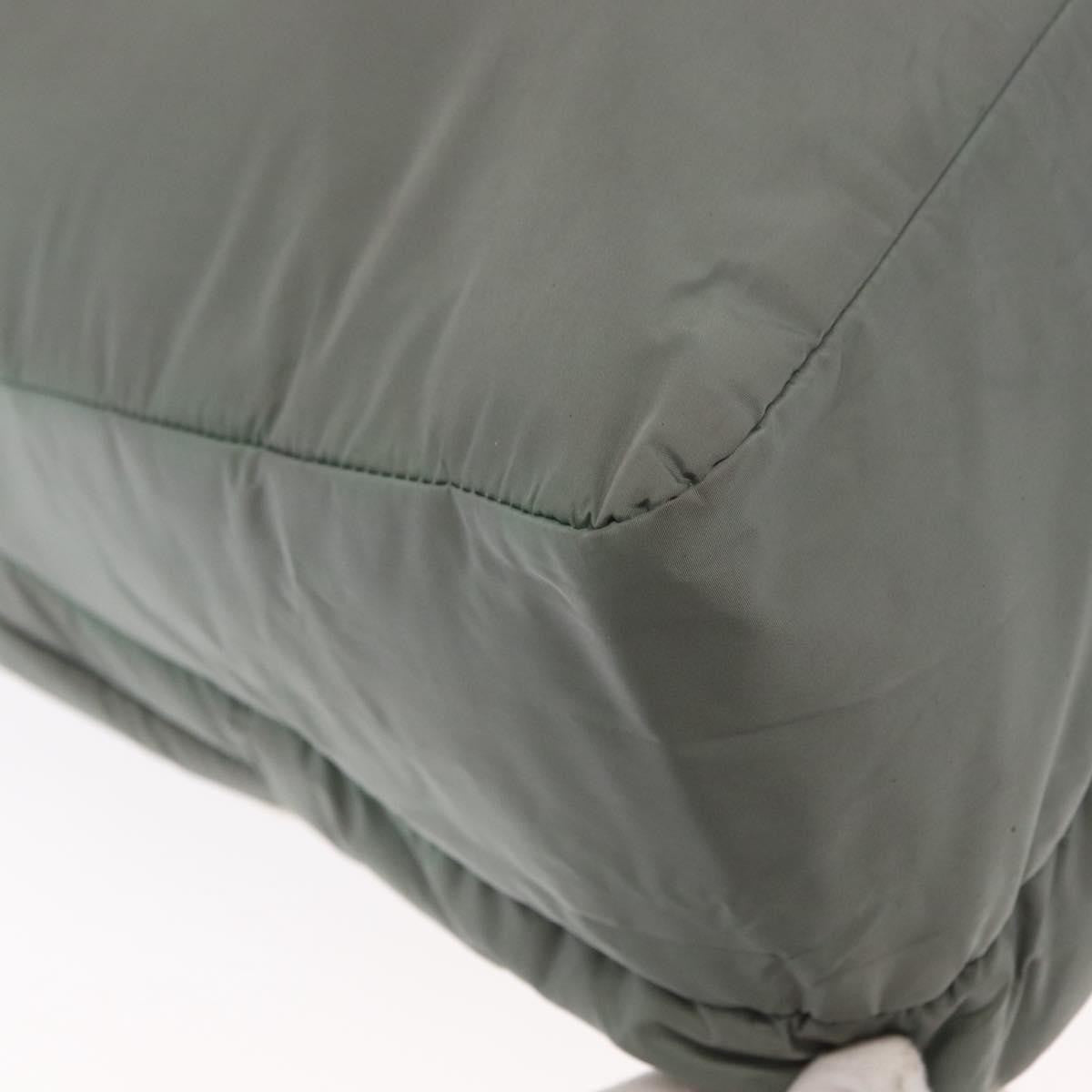 Prada Vintage Shoulder Bag Tessuto, GREEN, NYLON, Shoulder bag