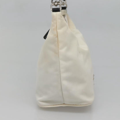 Prada Sirio Hobo Tessuto, WHITE, NYLON, Shoulder bag