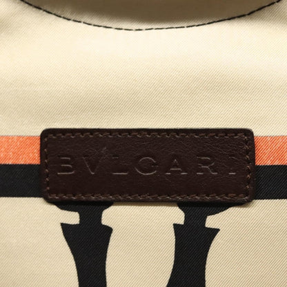 Bvlgari Handbag Canvas, BEIGE, CANVAS, Handbag