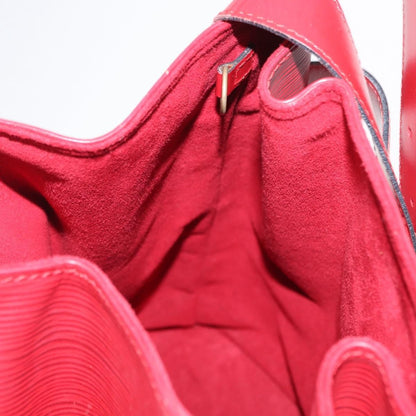 Louis Vuitton Vintage Sac d'Epaule Handbag Epi Leather, RED, LEATHER, Shoulder bag