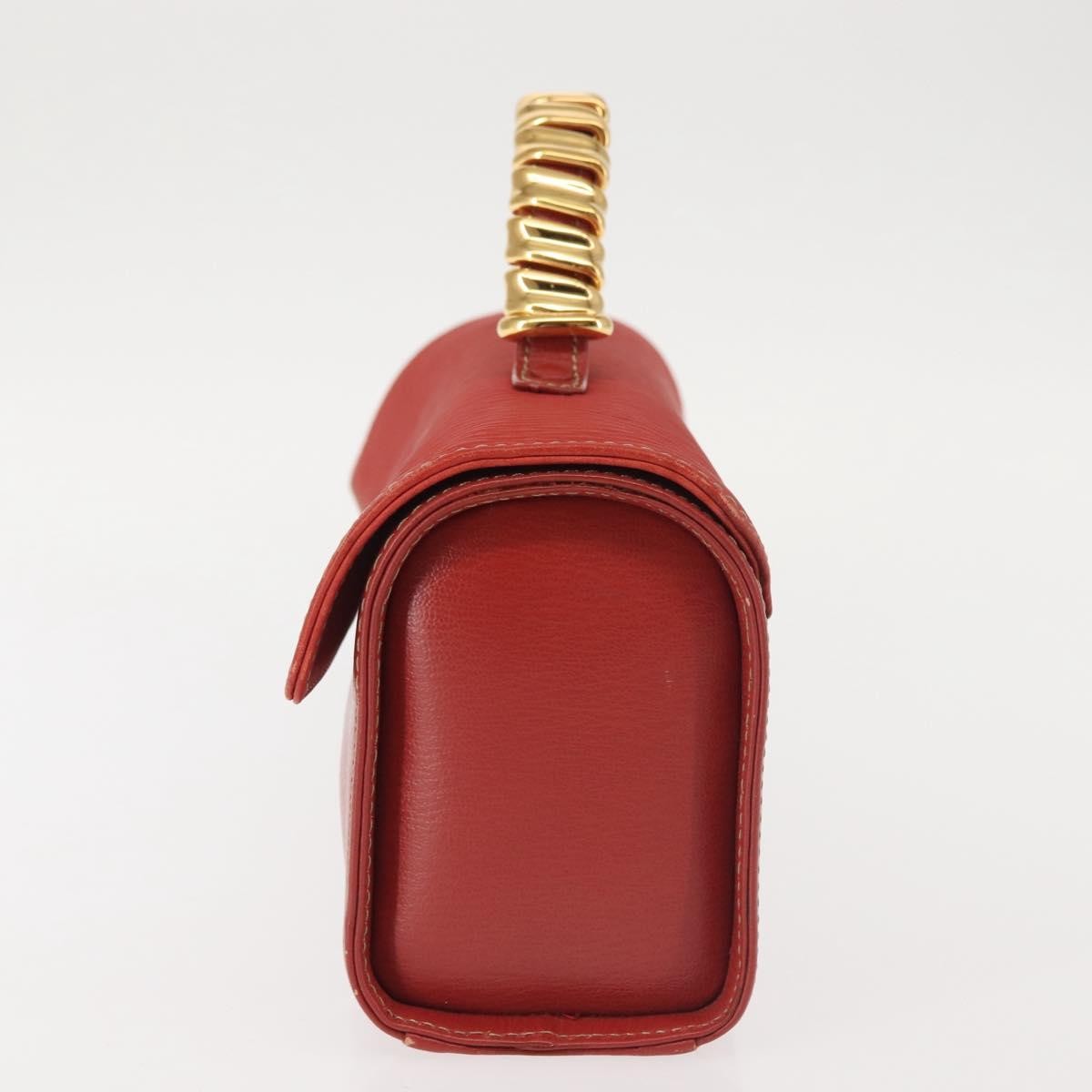 Loewe Vintage Velazquez Top Handle Bag Leather, RED, LEATHER, Handbag