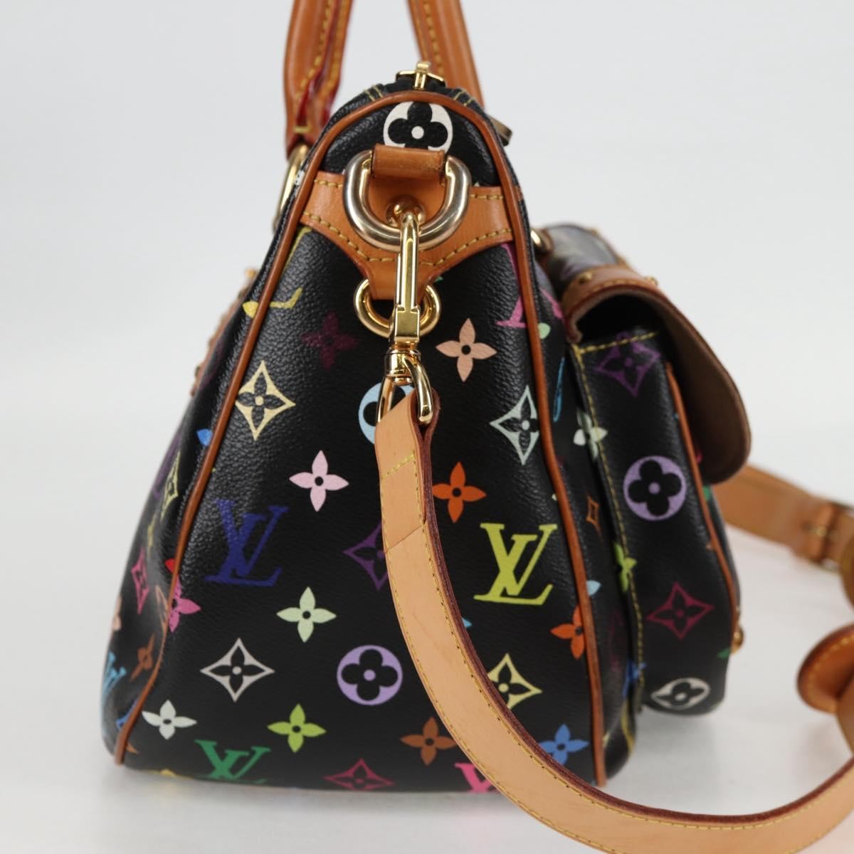 Louis Vuitton Rita Handbag Monogram Multicolor, MULTICOLOUR, CANVAS, Tote bag