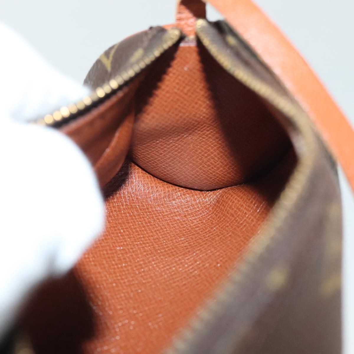 Louis Vuitton Papillon Pochette Monogram Canvas, BROWN, CANVAS, Handbag