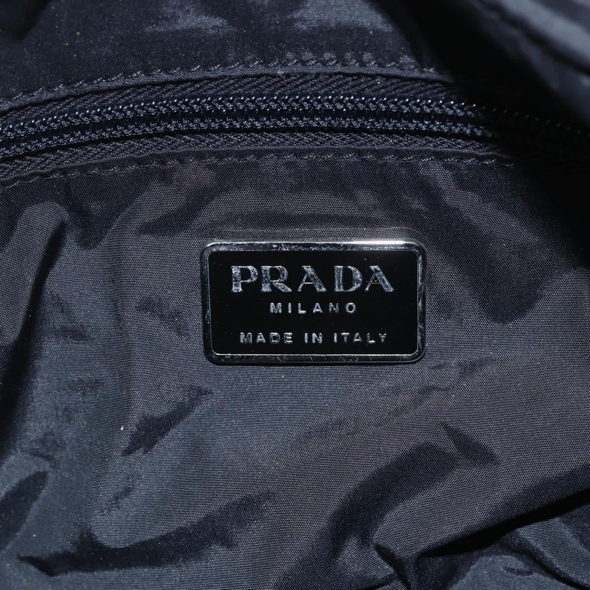 Prada Sport Zip Shoulder Bag Nylon, BLACK, NYLON, Shoulder bag