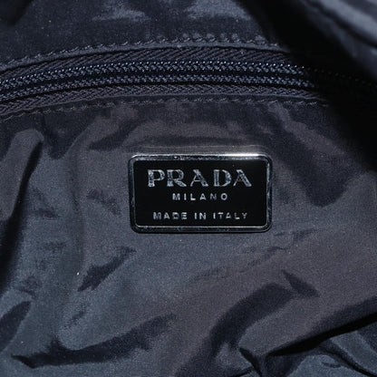 Prada Sport Zip Shoulder Bag Nylon, BLACK, NYLON, Shoulder bag