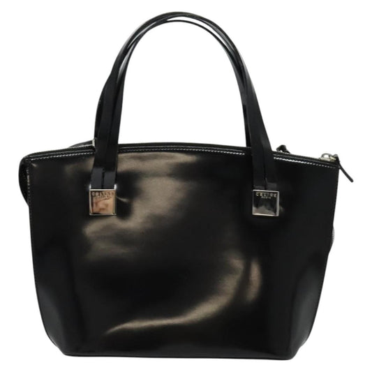 Celine Handbag Patent leather, BLACK, PATENT_LEATHER, Handbag