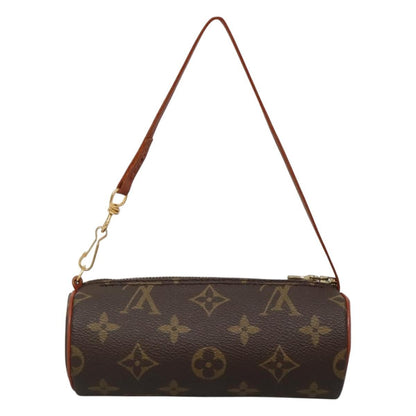 Louis Vuitton Papillon Pochette Monogram Canvas, BROWN, CANVAS, Clutche & pouche