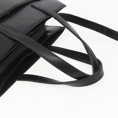 Loewe Vintage Anagram Tote Leather, BLACK, LEATHER, Tote bag