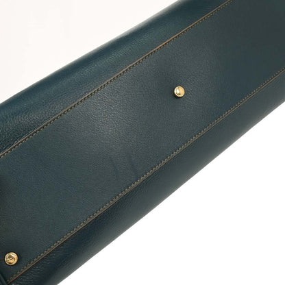 cartier Marcello Handbag Leather, GREEN, LEATHER, Handbag