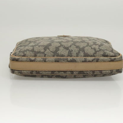 Saint Laurent Vintage Clutch PVC, GRAY, PVC, Clutche & pouche