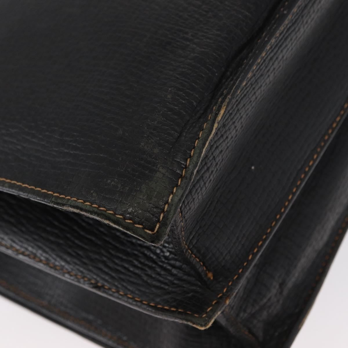 Loewe Barcelona Business Bag Leather, BLACK, LEATHER, Briefcase