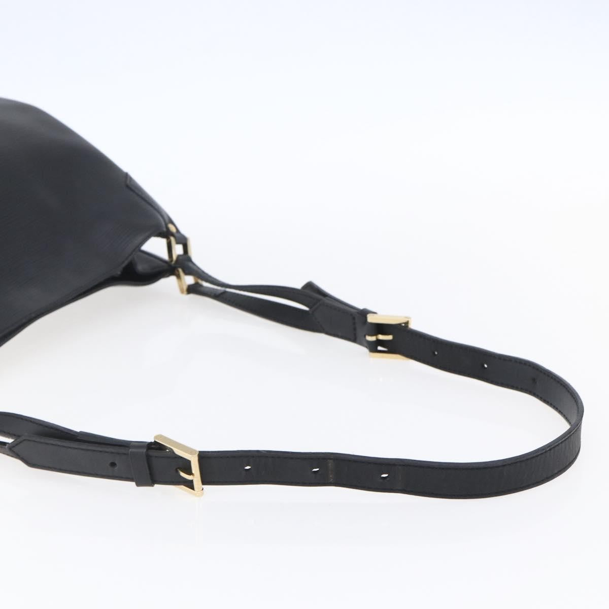 Louis Vuitton Mandara Handbag Epi Leather, BLACK, LEATHER, Shoulder bag