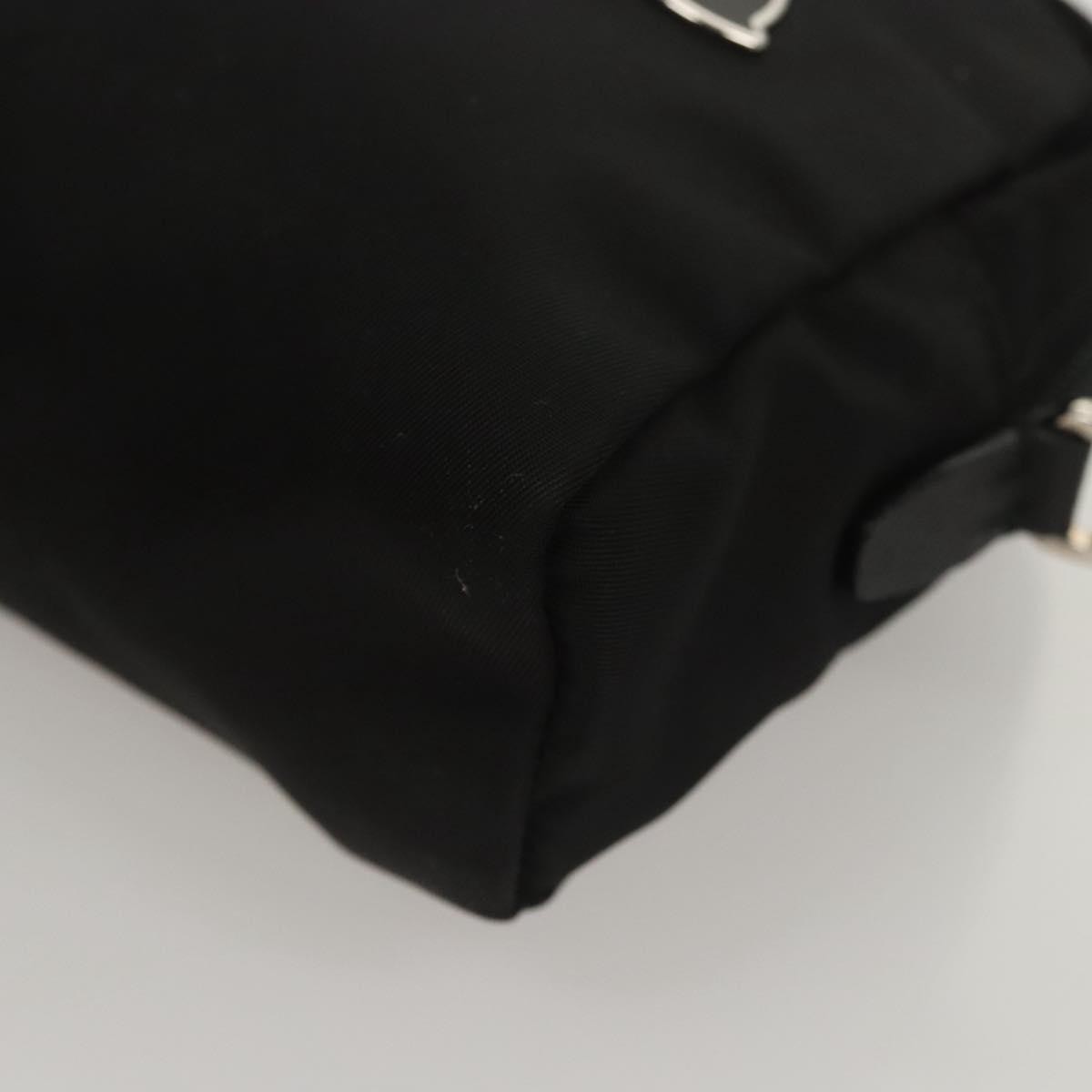 Prada Zip Pouch Tessuto, SILVER, NYLON, Clutche & pouche