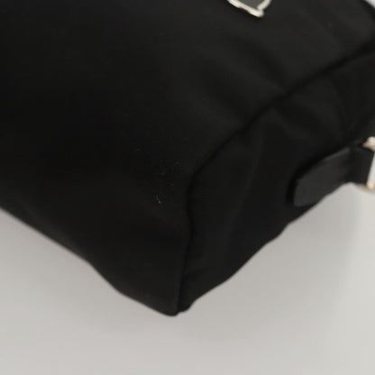 Prada Zip Pouch Tessuto, SILVER, NYLON, Clutche & pouche