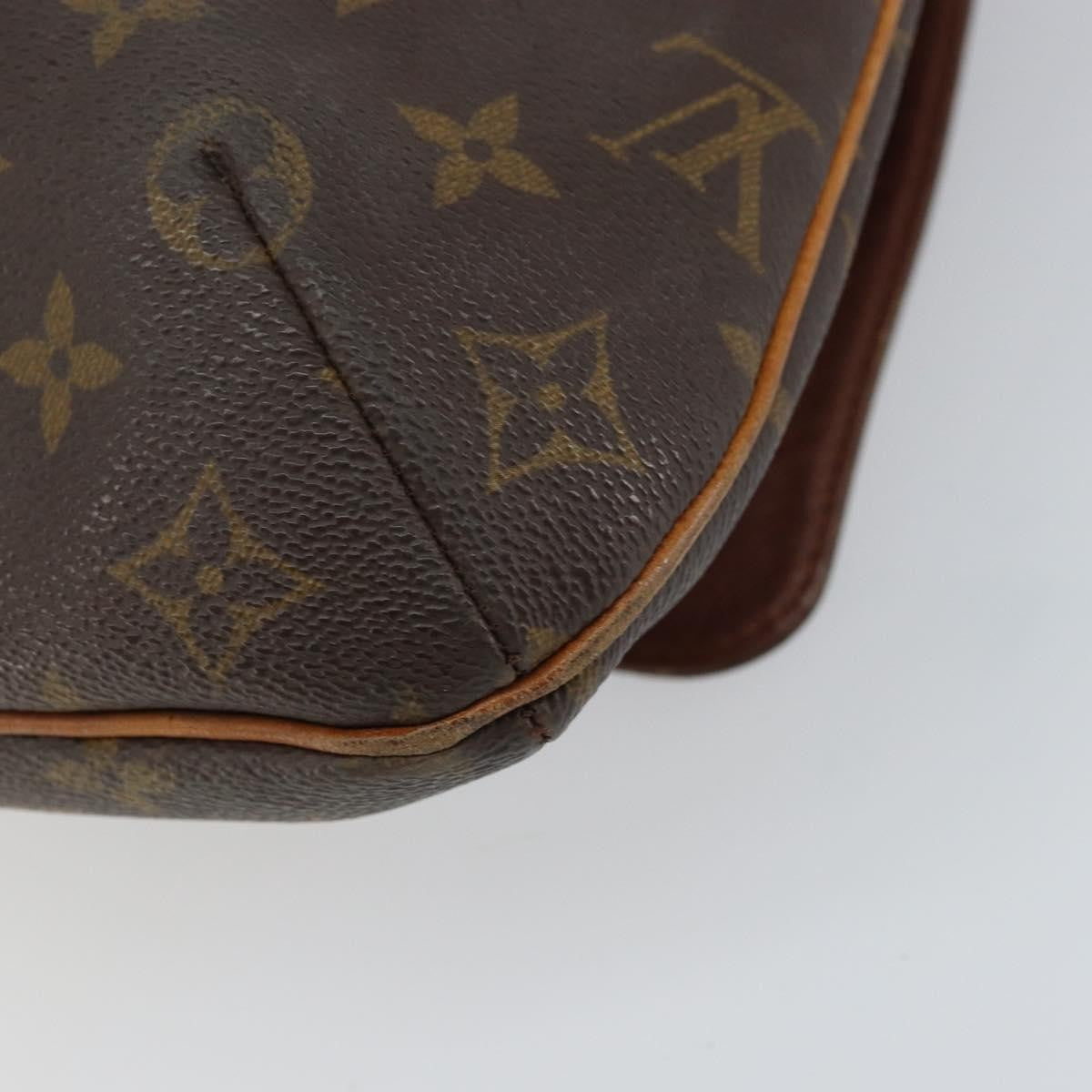 Louis Vuitton Musette Salsa Handbag Monogram Canvas, BROWN, CANVAS, Shoulder bag