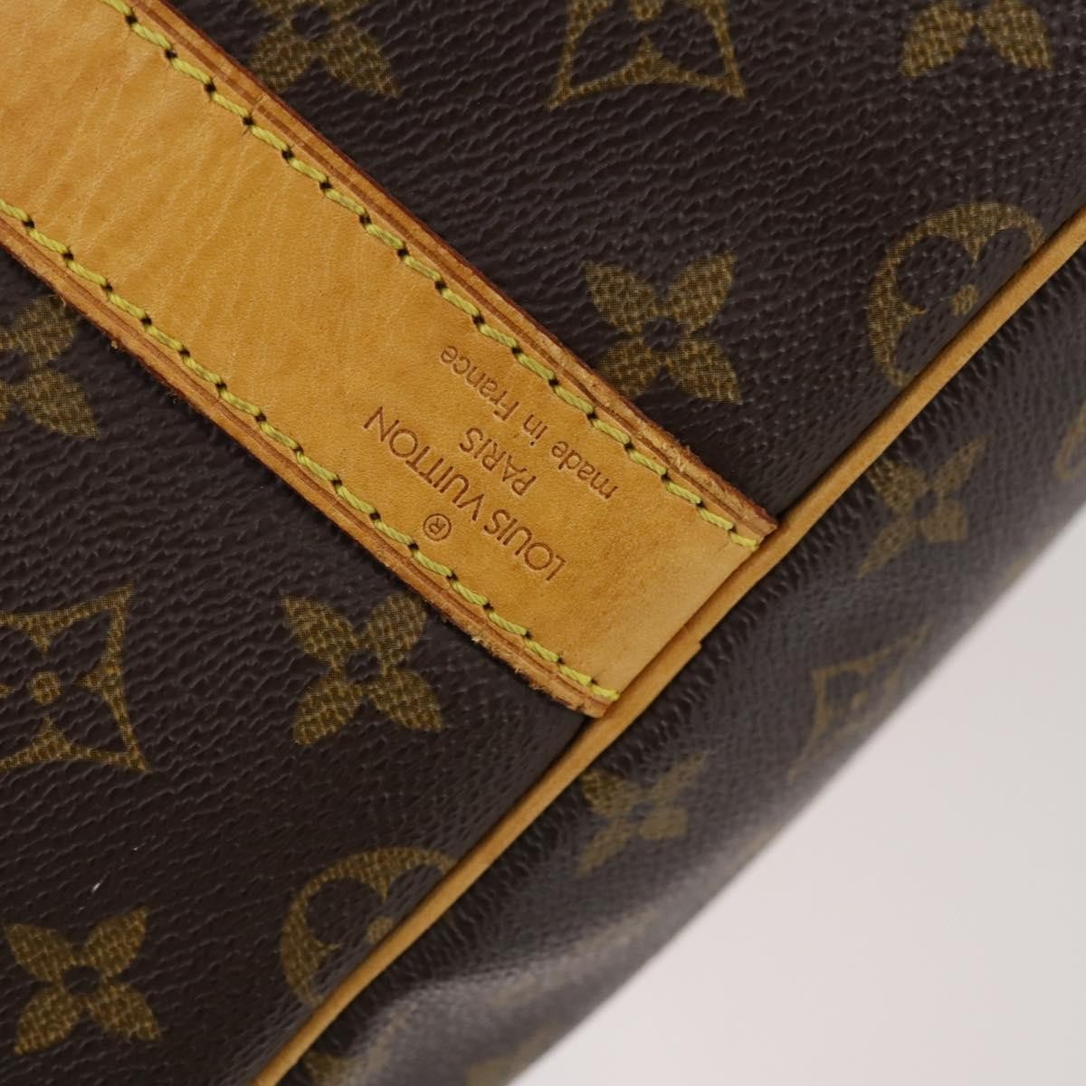 Louis Vuitton Keepall Bandouliere Bag Monogram Canvas, BROWN, CANVAS, Travel bag
