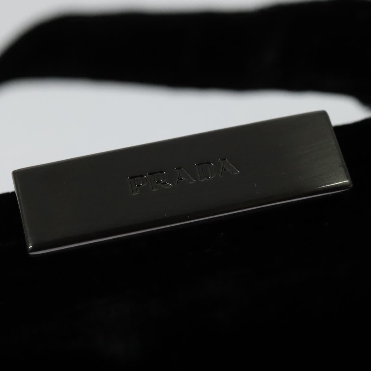 Prada Vintage Handbag Tessuto, BLACK, VELVET, Handbag