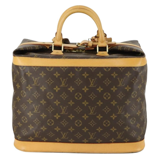 Louis Vuitton Cruiser Handbag Monogram Canvas, BROWN, CANVAS, Travel bag