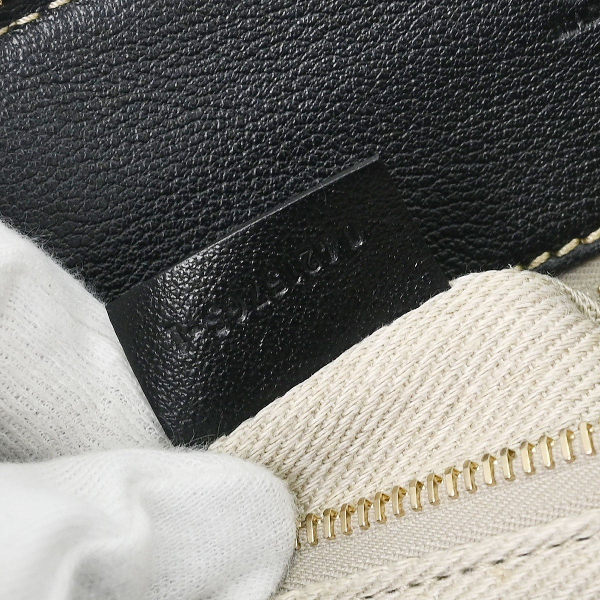 Chloe Edith NM Satchel Leather, BLACK, LEATHER, Handbag