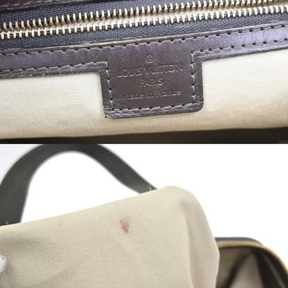 Louis Vuitton Josephine Handbag Mini Lin, KHAKI, CANVAS, Shoulder bag