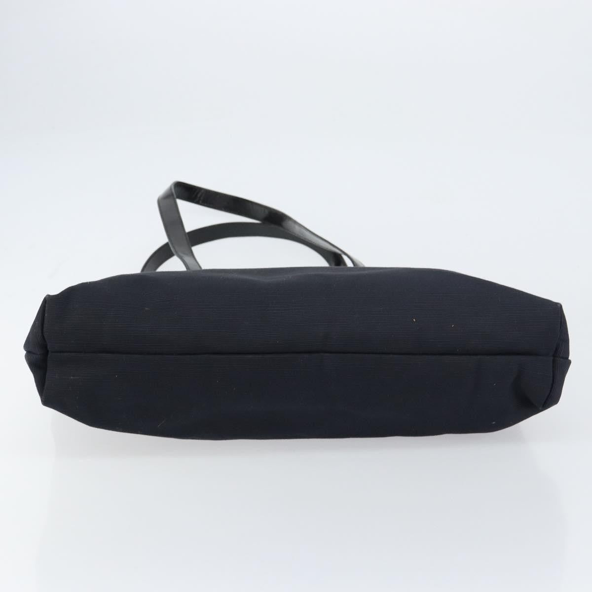 Salvatore Ferragamo Vala tote Canvas, BLACK, CANVAS, Tote bag