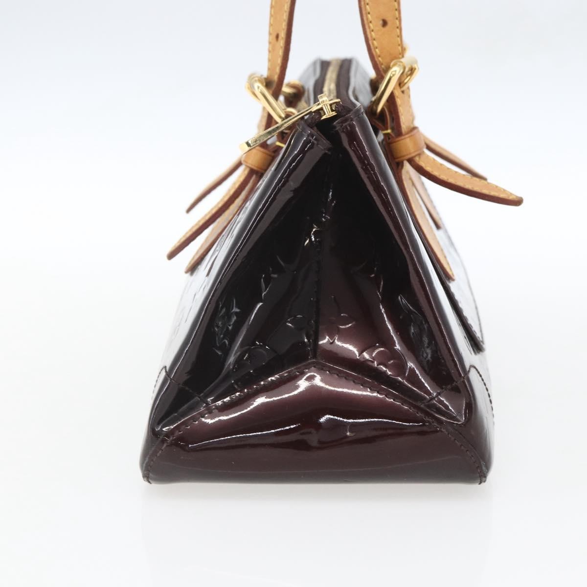 Louis Vuitton Rosewood Avenue Handbag Monogram Vernis, BURGUNDY, PATENT_LEATHER, Shoulder bag
