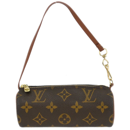 Louis Vuitton Papillon Pochette Monogram Canvas, BROWN, CANVAS, Clutche & pouche