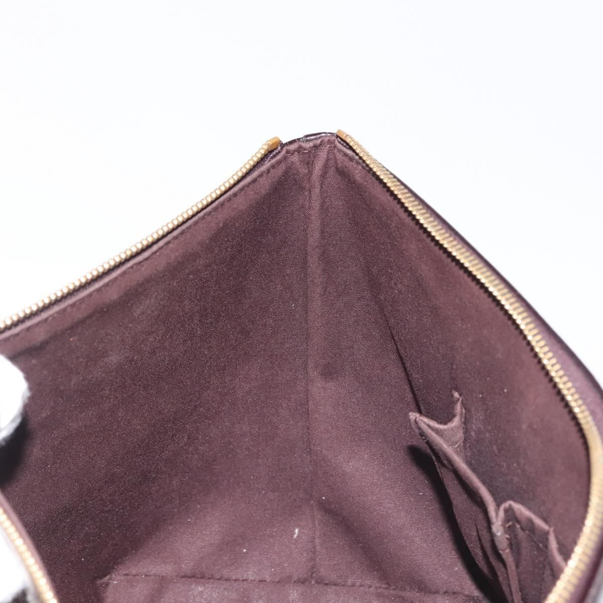 Louis Vuitton Bellevue Handbag Monogram Vernis, BURGUNDY, PATENT_LEATHER, Handbag