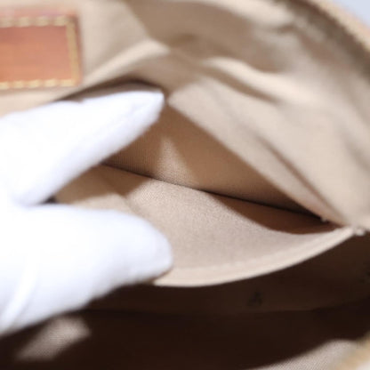 Louis Vuitton Siracusa Handbag Damier, WHITE, CANVAS, Shoulder bag