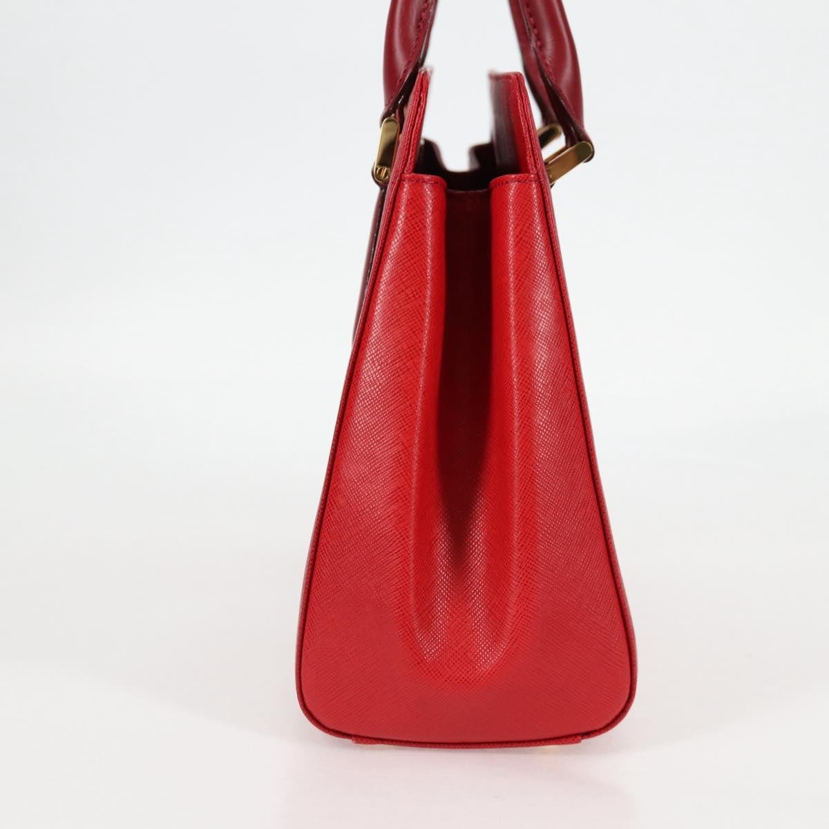 Burberry Vintage Handbag Leather, RED, LEATHER, Handbag