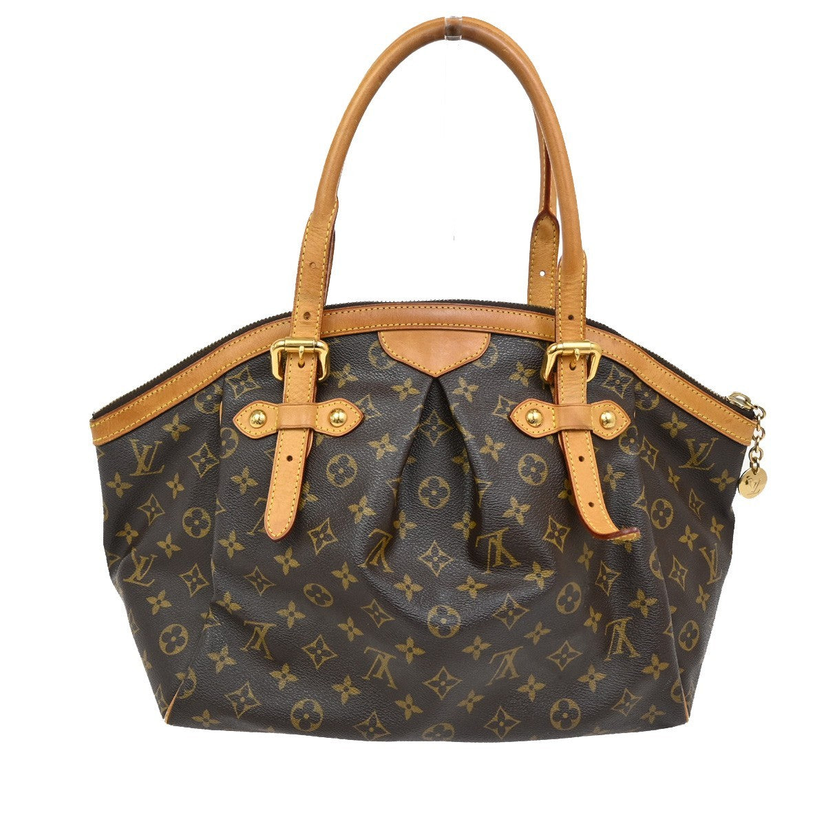 Louis Vuitton Tivoli Handbag Monogram Canvas, BROWN, CANVAS, Shoulder bag