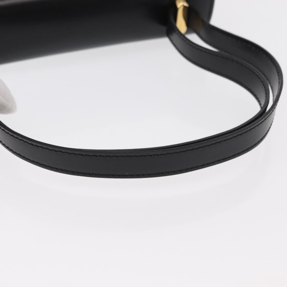 Bally Vintage Shoulder Bag Leather, BLACK, LEATHER, Shoulder bag